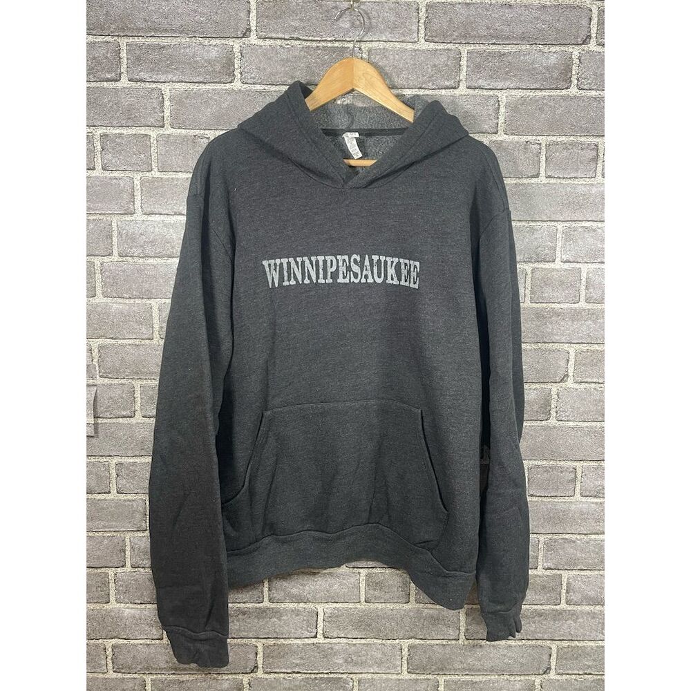 Blackwater Bay Unisex Graphic Print Hoodie Black 2XL Pullover
